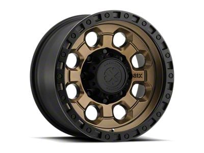 ATX Series AX201 Matte Bronze with Black Lip 6-Lug Wheel; 18x9; 0mm Offset (07-14 Tahoe)