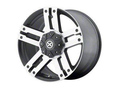 ATX Series Dune Satin Black with Machined Face 6-Lug Wheel; 20x9; 18mm Offset (07-14 Tahoe)