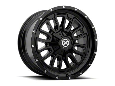 ATX Series AX203 Gloss Black 6-Lug Wheel; 20x9; 18mm Offset (07-14 Yukon)