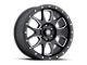 ATX Series AX196 Satin Black with Milled Accents 6-Lug Wheel; 17x9; 45mm Offset (15-20 Tahoe)