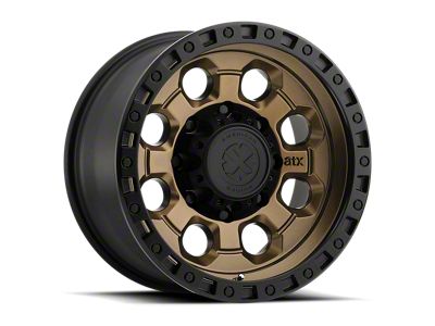 ATX Series AX201 Matte Bronze with Black Lip 6-Lug Wheel; 18x9; 0mm Offset (15-20 Tahoe)