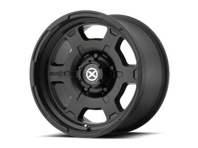 ATX Series Chamber II Satin Black 6-Lug Wheel; 17x9; 18mm Offset (15-20 Yukon)