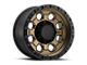 ATX Series AX201 Matte Bronze with Black Lip 8-Lug Wheel; 17x9; -12mm Offset (17-22 F-350 Super Duty SRW)
