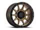 ATX Series AX202 Matte Bronze with Black Lip 6-Lug Wheel; 17x9; -12mm Offset (19-23 Ranger)