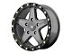 ATX Series Ravine Matte Gray with Black Reinforcing 6-Lug Wheel; 20x10; -24mm Offset (2024 Ranger)