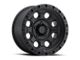ATX Series AX201 Cast Iron Black 6-Lug Wheel; 17x9; -12mm Offset (91-96 Dakota)