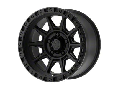 ATX Series AX202 Cast Iron Black 5-Lug Wheel; 17x9; -12mm Offset (94-01 RAM 1500)