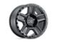 ATX Series AX201 Matte Bronze with Black Lip 8-Lug Wheel; 17x9; -12mm Offset (94-02 RAM 2500)