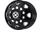 ATX Series Octane Gloss Black Milled 8-Lug Wheel; 18x6.75; 0mm Offset (94-02 RAM 3500 SRW)