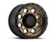 ATX Series AX201 Matte Bronze with Black Lip 6-Lug Wheel; 18x9; 0mm Offset (99-06 Sierra 1500)