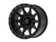 ATX Series AX202 Cast Iron Black 5-Lug Wheel; 17x9; -12mm Offset (05-11 Dakota)