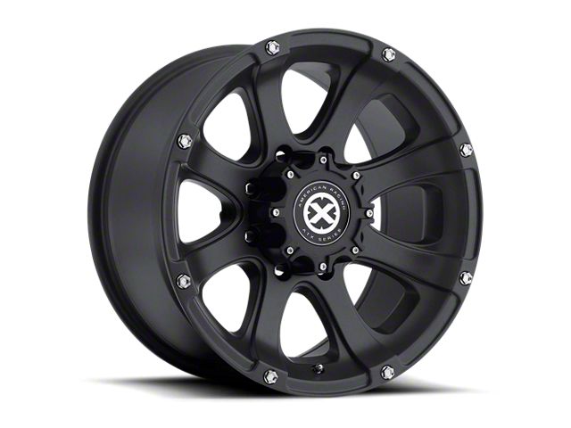 ATX Series Ledge Textured Black 5-Lug Wheel; 15x8; -19mm Offset (87-90 Dakota)