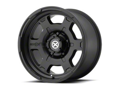 ATX Series Chamber II Satin Black 6-Lug Wheel; 17x9; 18mm Offset (19-23 Ranger)