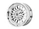 ATX Series AX203 PVD Chrome 6-Lug Wheel; 17x8; 20mm Offset (19-24 Sierra 1500)