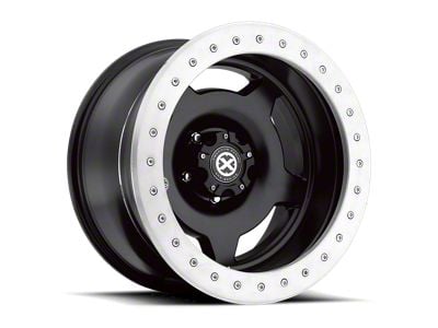 ATX Series Slab Beadlock Satin Black 8-Lug Wheel; 17x9; -38mm Offset (07-10 Sierra 2500 HD)