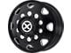 ATX Series Octane Gloss Black Milled 8-Lug Wheel; 18x6.75; 0mm Offset (07-10 Sierra 3500 HD SRW)