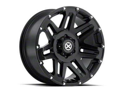 ATX Series Yukon Cast Iron Black 8-Lug Wheel; 18x8.5; 15mm Offset (07-10 Sierra 3500 HD SRW)
