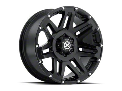 ATX Series Yukon Cast Iron Black 8-Lug Wheel; 18x8.5; 15mm Offset (07-10 Silverado 2500 HD)