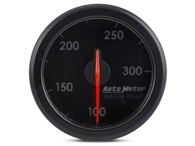 Auto Meter AirDrive Series 2-1/16-Inch Water Temperature Gauge; 100-300 Fahrenheit (Universal; Some Adaptation May Be Required)