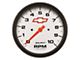 Auto Meter 5-Inch In-Dash Tachometer Gauge with Chevy Red Bowtie Logo; Electrical (Universal; Some Adaptation May Be Required)