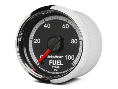 Auto Meter Factory Match Fuel Pressure Gauge; 0-100 PSI; Digital Stepper Motor (09-18 RAM 1500)