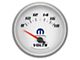 Auto Meter MOPAR Series 2-5/8-Inch Voltmeter Gauge; 8-18V (Universal; Some Adaptation May Be Required)