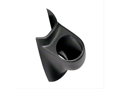 Auto Meter Black A-Pillar Gauge Pod; Single 2-1/16 Inch (03-09 RAM 3500)