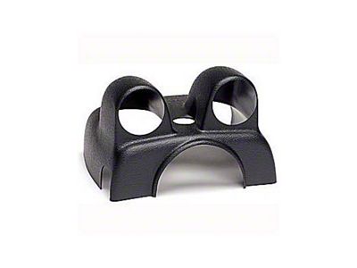 Auto Meter Steering Column Gauge Pod; Dual 2-1/16 Inch (03-09 RAM 3500)