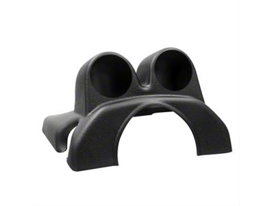 Auto Meter Steering Column Gauge Pod; Dual 2-1/16 Inch (10-18 RAM 3500)