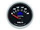 Auto Meter Voltmeter Gauge with MOPAR Logo; Electrical (Universal; Some Adaptation May Be Required)