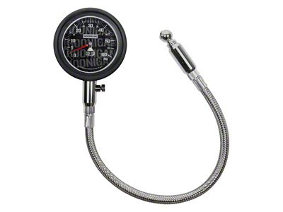 Auto Meter Hoonigan Series Tire Pressure Gauge; 0-60 PSI