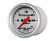 Auto Meter Ultra-Lite Series 2-1/16-Inch Fuel Rail Pressure Gauge; 0-30K PSI; Digital Stepper Motor (07-10 6.6L Duramax Sierra 2500 HD)