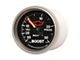 Auto Meter Chevy Black Series 2-1/16-Inch Boost/Vacuum Gauge; 30 inHG / 30 PSI; Mechanical (Universal; Some Adaptation May Be Required)