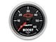 Auto Meter Boost Gauge with Chevy Red Bowtie Logo; 0-60 PSI; Mechanical (Universal; Some Adaptation May Be Required)