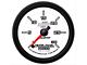 Auto Meter Phantom II 0-30K PSI Fuel Pressure Gauge; Digital Stepper Motor (07-10 6.6L Duramax Silverado 2500 HD)