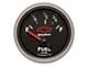 Auto Meter Chevy Black Series 2-1/16-Inch Fuel Level Gauge; 0 ohm Empty to 90 ohm Full (Universal; Some Adaptation May Be Required)