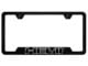 Autogold HEMI Notched License Plate Frame; Chrome (Universal; Some Adaptation May Be Required)