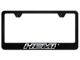 Autogold HEMI Slant License Plate Frame; Chrome (Universal; Some Adaptation May Be Required)