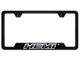 Autogold HEMI Slant Notched License Plate Frame; Chrome (Universal; Some Adaptation May Be Required)