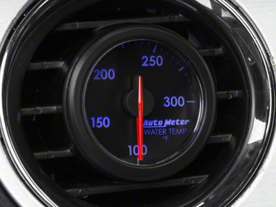 Auto Meter AirDrive Series 2-1/16-Inch Water Temperature Gauge; 100-300 Fahrenheit (Universal; Some Adaptation May Be Required)