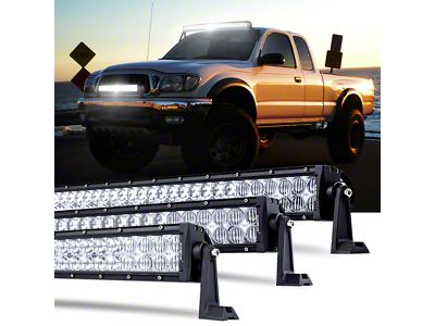 Auxbeam 52-Inch 5D Series Curved LED Light Bar; Combo Beam (Universal; Some Adaptation May Be Required)