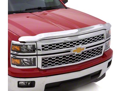 Hood Shield; Chrome (08-10 F-250 Super Duty)