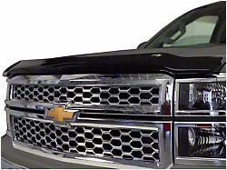 Bugflector Hood Shield; Dark Smoke (01-02 Silverado 3500 HD)