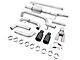 AWE 0FG Dual Exhaust System with Diamond Black Tips; Rear Exit (21-24 2.7L EcoBoost F-150)