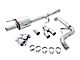 AWE 0FG Single Exhaust System with Chrome Silver Tips; Side Exit (15-20 3.5L EcoBoost, Excluding Raptor & 19-20 F-150 Limited)