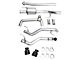 AWE 0FG Non-Resonated Dual Exhaust System with Diamond Black Tips; Rear Exit (21-24 3.5L EcoBoost F-150 w/ Factory Dual Exhaust, Excluding Raptor)