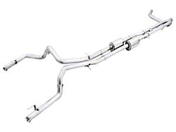 AWE 0FG Dual Exhaust System with Bashguard; Rear Exit (22-25 Silverado 1500 ZR2)