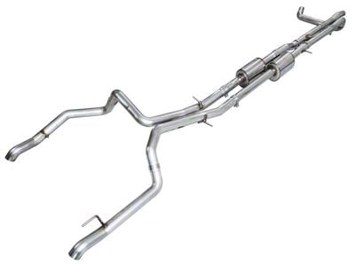 AWE 0FG Dual Exhaust System; Rear Exit (19-25 5.3L Silverado 1500 w/ Factory Dual Exhaust)