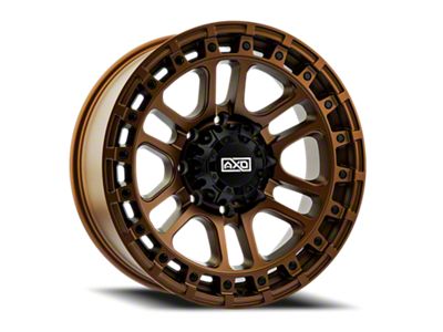 AXD Offroad AS5 Satin Bronze with Black Bolts 8-Lug Wheel; 20x9; 0mm Offset (11-14 Sierra 2500 HD)