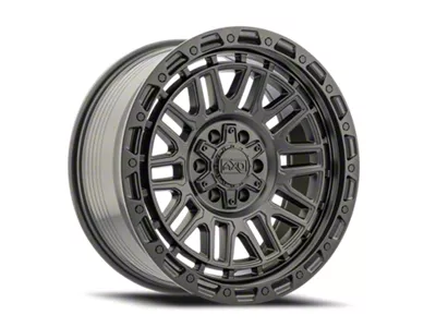 AXD Offroad AS6 Satin Black 8-Lug Wheel; 18x9; 0mm Offset (07-10 Sierra 2500 HD)